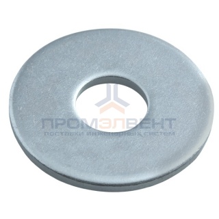 Шайба увеличенная М14 кузовная плоская оцинкованная DIN9021