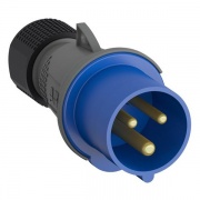 Вилка кабельная Easy&Safe ABB 232EP6 32А 2P+E IP44 6ч