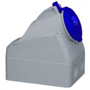 Розетка накладная Legrand P17 32А 2К+З 230В IP44