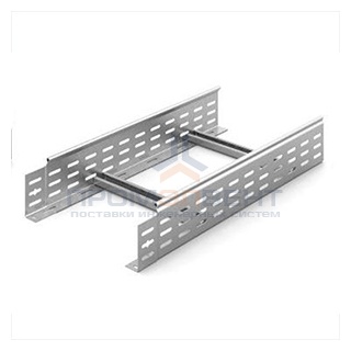 Лестничный лоток замковый 300х100х3000 OSTEC
