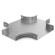 Переход крестообразный плавный 300х100х80 OSTEC