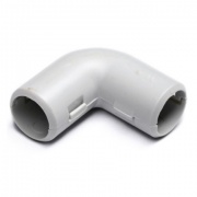 Колено открывающееся, 90 град., IP40, д.25мм