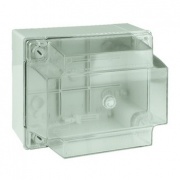 Коробка ответвит. с гладкими стенками, прозрачная, IP56, 240х190х160мм