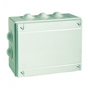 Коробка ответвит., с каб. вводами 2х40+6х32мм, IP55, 240х190х90мм