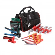 Набор инструментов электрика в сумке НИЭ-02 КВТ