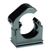 Держатель с крышкой DN 29 мм, полиамид, цвет чёрный DKC