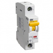 Автоматический выключатель ВА 47-60 1Р 40А 6 кА характеристика С ИЭК (автомат)