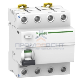 УЗО Acti 9 iID 4П 63A 30mA AC Schneider Electric