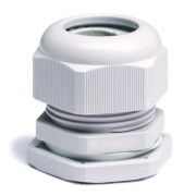 Зажим кабельный с контргайкой DKC IP68, PG7, диаметр кабеля 3-6,5мм