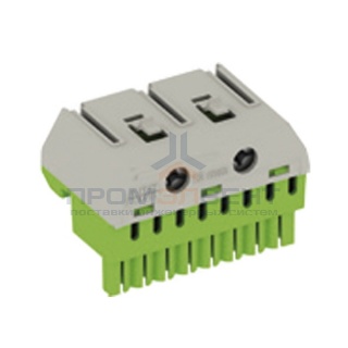Клеммник самозажимной ABB PE 8x4+2x25мм ZK82G