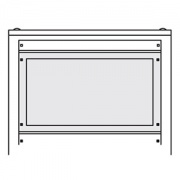 Секционная панель, углублённая, В400мм, Ш800мм