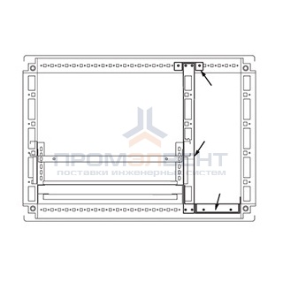 Комплект кабельного отсека, для шкафов CQE 1800 x 800мм