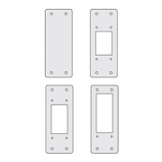 Заглушки для пром. панелей, сплошные, 1 упаковка - 4шт.