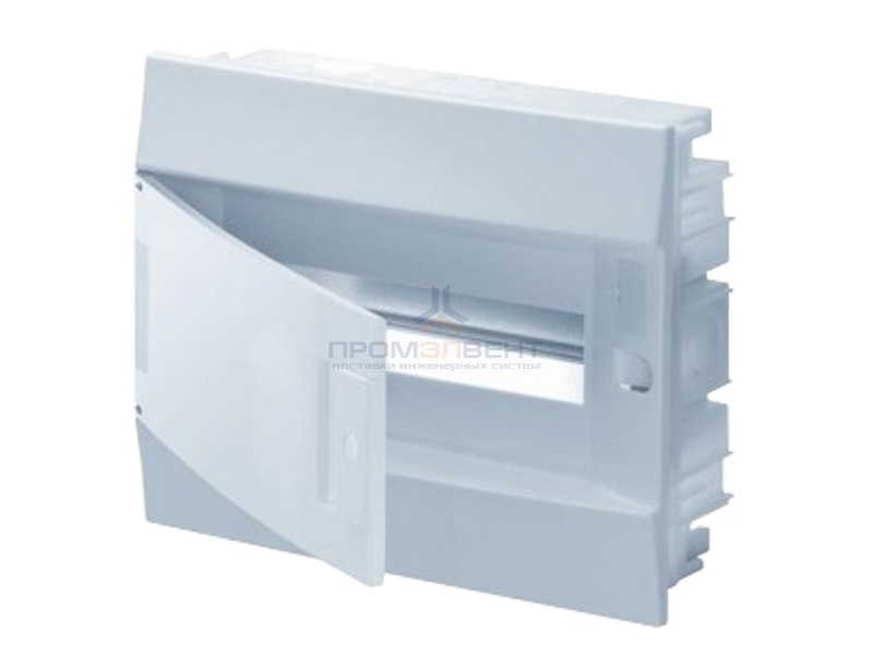 Бокс в нишу ABB Mistral41 12М непрозрачная дверь c клеммным блоком