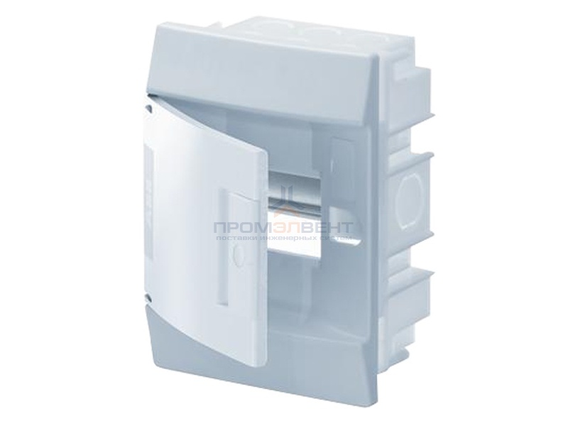 Бокс в нишу ABB Mistral41 4М непрозрачная дверь без клеммного блока