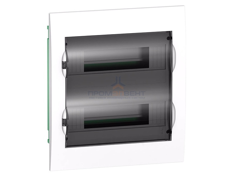 Бокс встраиваемый Schneider Electric Easy9 на 24 модуля с прозрачной дверью с клемниками N+PE