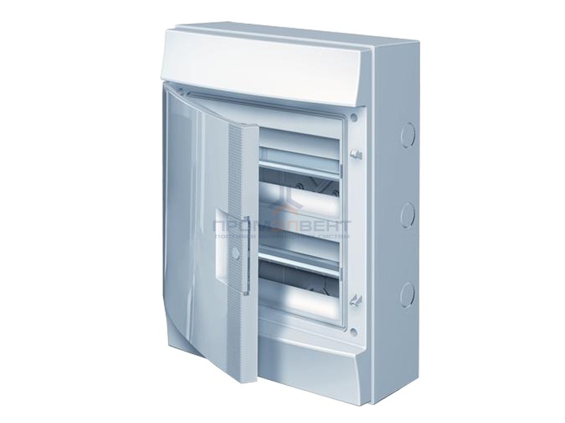 Влагозащищенный настенный бокс ABB Mistral65 24М непрозрачная дверь без клеммного блока