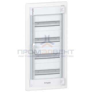 Щит встраиваемый Schneider Electric Pragma (4х13) 52 модуля с прозрачной дверью с клемниками N+PE