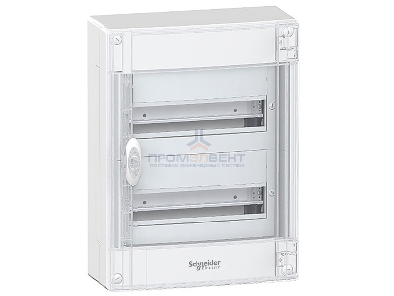 Щит навесной Schneider Electric Pragma (2х13) 26 модулей с прозрачной дверью с клемниками N+PE