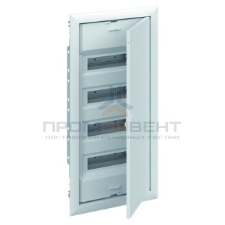 UK640P3RU Шкаф внутреннего монтажа на 48М с самозажимными N/PE