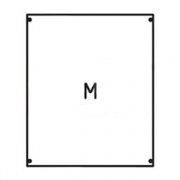 Панель с монтажной платой 2ряда/4 рейки