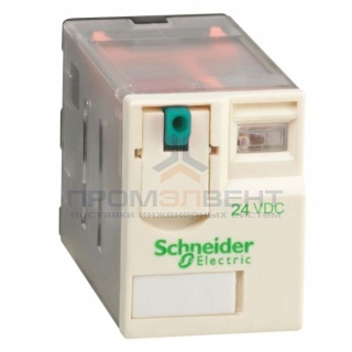 Миниатюрное реле Schneider Electric Zelio Relay  RXM 4 контакта 24В DC 6A