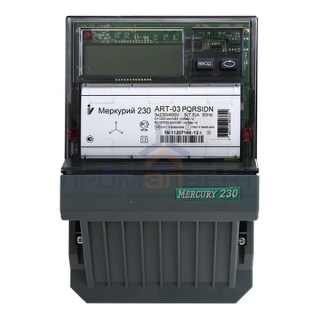 Электросчетчик Меркурий-230 5-7,5А 220/380В Кл.т.0,5/1,0 Мн.т. А/Р ЖКИ Транс. вкл.